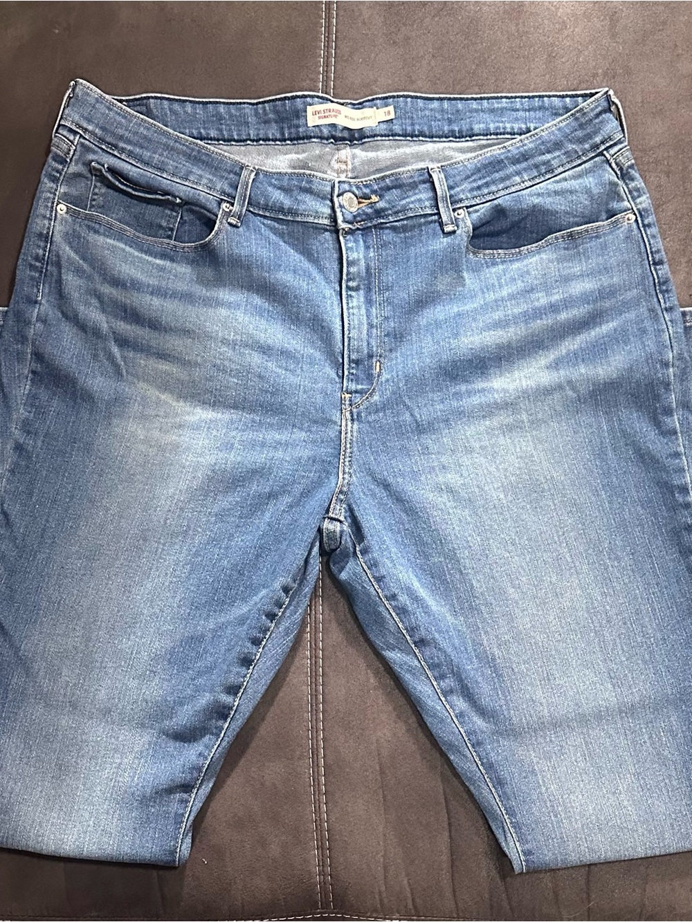 Signature by Levi Strauss Light Blue Bootcut Jeans